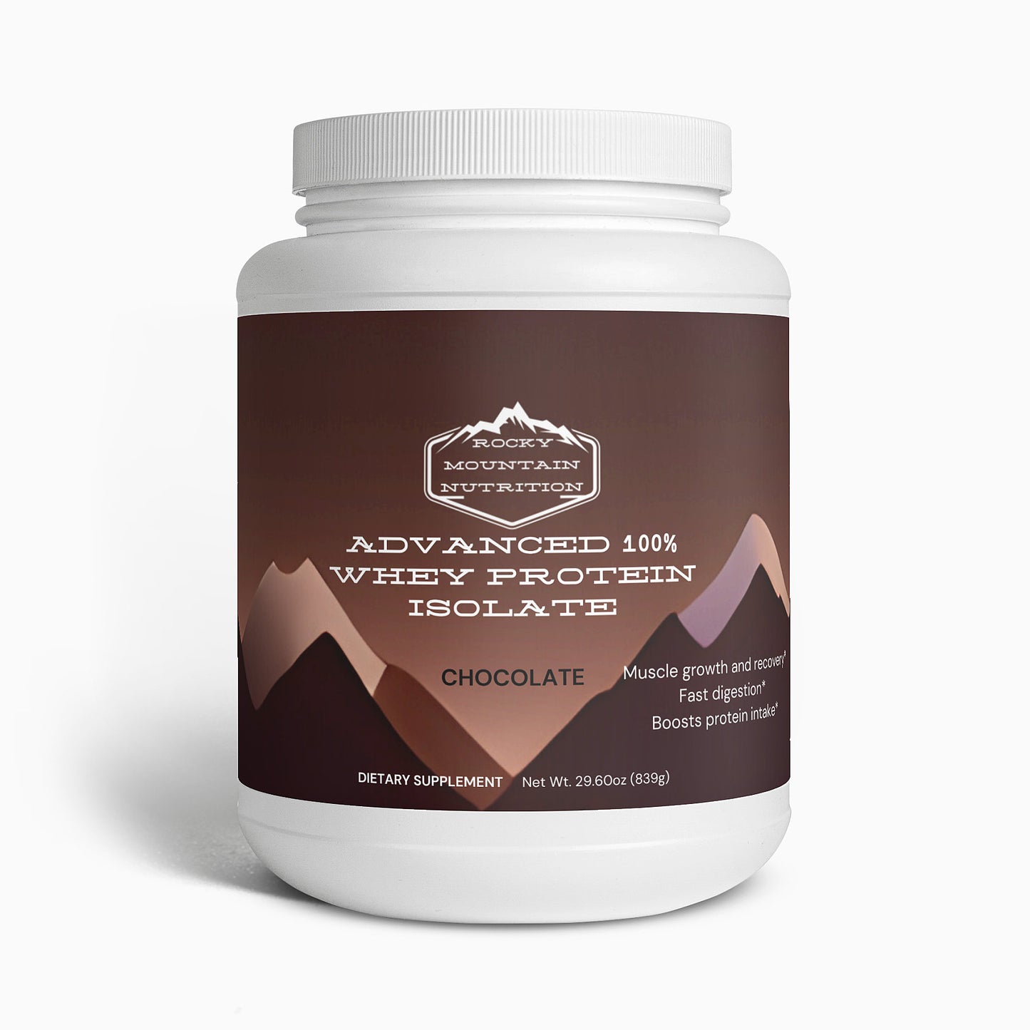 Advanced 100% Whey Protein Isolate (Chocolate)