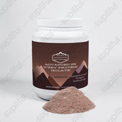 Advanced 100% Whey Protein Isolate (Chocolate)